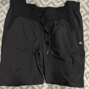 lululemon athletica Black Track Pants